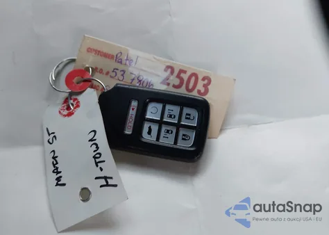 2022 Honda Odyssey Ex-L z USA, uszkodzony, nr VIN 5FNRL6H72NB045274